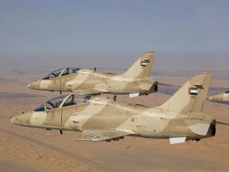 طائرتا هوك تابعتان للقوات الجوية الإماراتية