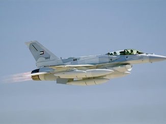 مقاتلة أف-16 بلوك 60 تابعة لسلاح الجو الإماراتي