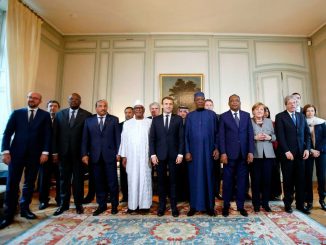 الرئيس الفرنسي يترأس اجتماع قمة قوة التصدي للجهاديين في دول الساحل الأفريقي في 13 كانون الأول/ديسمبر (AFP)