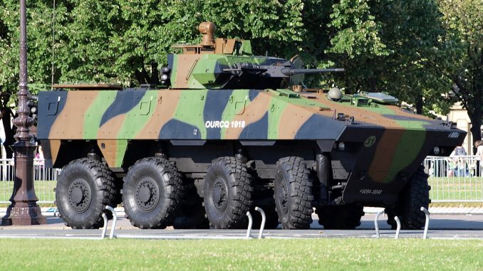 مركبة قتال مدرعة (VBCI) تابعة للجيش الفرنسي من إنتاج شركة "نكسنر" (Alfvanbeem)