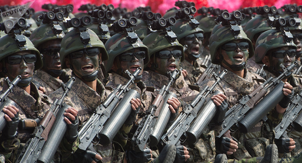 عناصر القوات المسلحة الكورية الشمالية