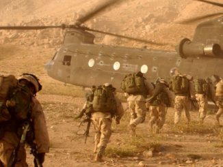عناصر من القوات المسلحة الأميركية في أفغانستان في 2005