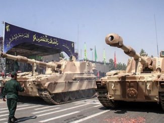 مدفع "رعد-2" ذاتي الحركة عيار 155 ملم من إنتاج إيراني (وكالة تسنيم)