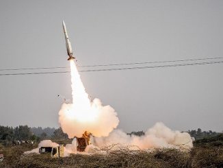 صاروخ "صياد-3" أرض-جو الإيراني خلال اختبار حيّ في 28 كانون الأول/ديسمبر 2016 ضمن إطار تدريب عسكري واسع النطاق (وكالة تسنيم)