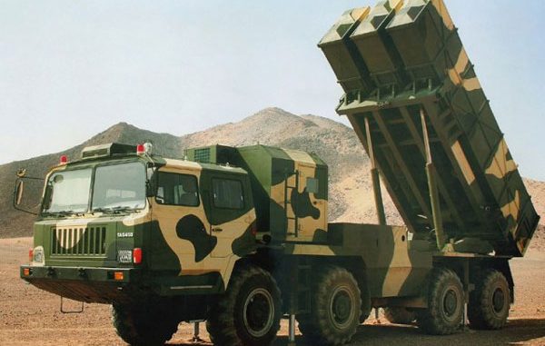 راجمات الصواريخ الموجهة WS-2D الصينية راجمات الصواريخ الموجهة WS-2D الصينية