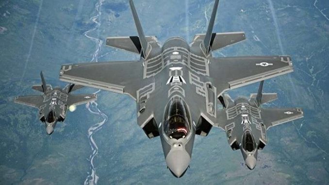 مقاتلات إف-35 الأميركية (صورة أرشيفية) مقاتلات إف-35 الأميركية (صورة أرشيفية)