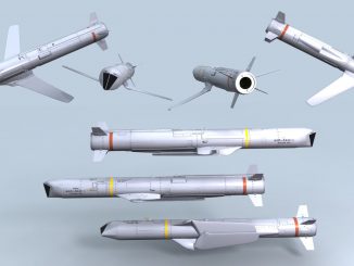 نموذج عن صاروخ SLAM-ER