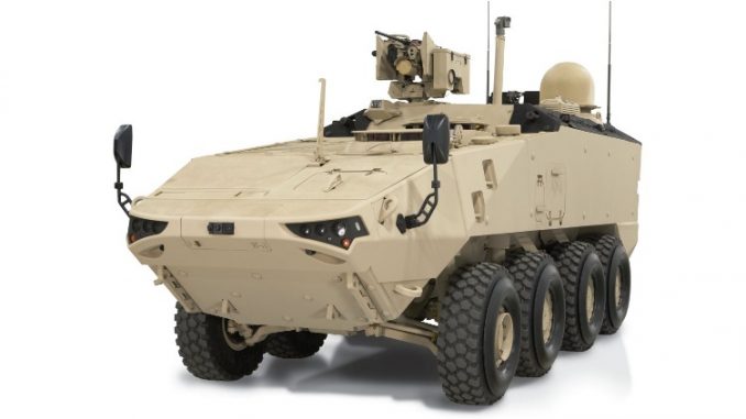 أحدث نموذج من مركبة LAV 700 المدرعة الخفيفة من إنتاج شركة "جنرال دايناميكس للأنظمة البرية" – فرع كندا (موقع GDLS) مركبة LAV 700