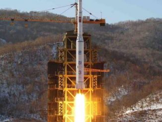 تجربة إطلاق صاروخ نووي كوري شمالي (صورة أرشيفية)
