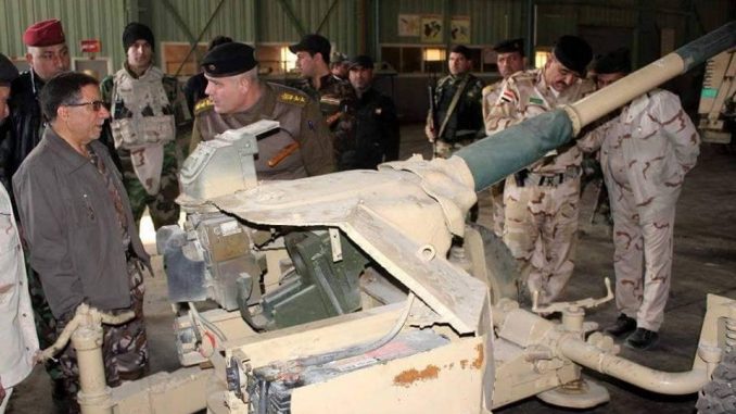 مدفع غروم الذي أعاد العراق تشغيله مدفع غروم الذي أعاد العراق تشغيله
