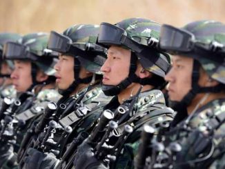 عناصر من القوات المسلّحة الصينية