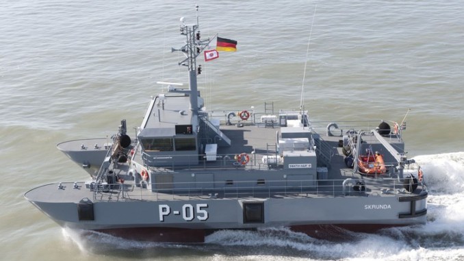 سفينة دورية ألمانية من طراز Skrunda