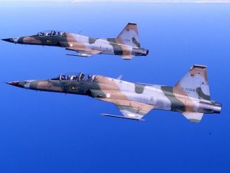 مقاتلتا أف-5 تابعتان لسلاح الجو التونسي (صورة أرشيفية)