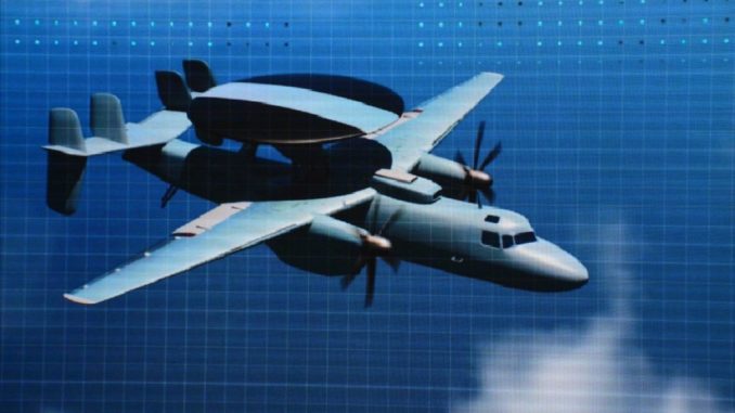 طائرة الإنذار المبكر الصينية KLC-7 AEW طائرة الإنذار المبكر الصينية KLC-7 AEW