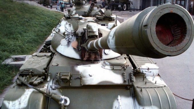 دبابة تي-55 (صورة أرشيفية) دبابة تي-55 (صورة أرشيفية)