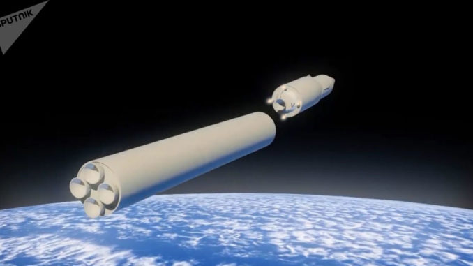 إطلاق صاروخ أفانغارد الأسرع من الصوت الروسي (وزارة الدفاع الروسية)