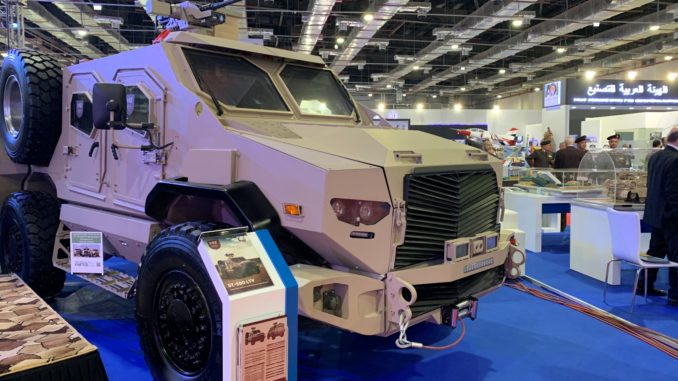 المركبة المدرعة ST-500 خلال معرض "إيدكس 2018" في القاهرة (الأمن والدفاع العربي - صورة خاصة) مركبة مدرعة