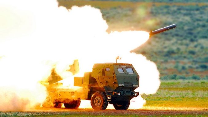 منظومة صواريخ HIMARS الأميركية من إنتاج شركة Lockheed Martin ( صورة أرشيفية) منظومة HIMARS