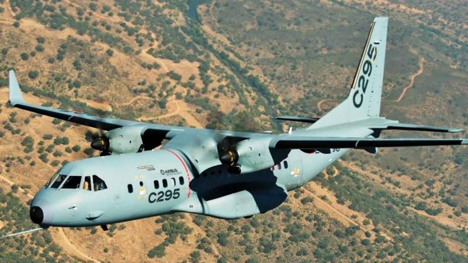طائرة C295 من إنتاج شركة Airbus (صورة أرشيفية) طائرة C295