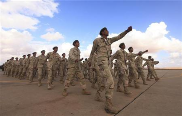القوات المسلحة الليبية