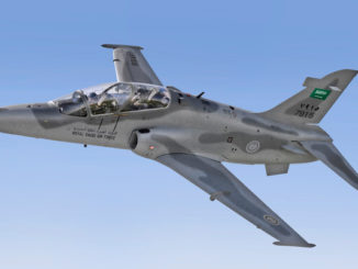 طائرة التدريب السعودية من طراز Hawk