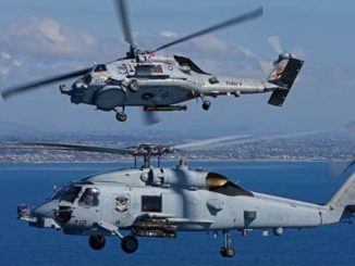 مروحية MH-60R Sea Hawk من إنتاج سيكورسكي