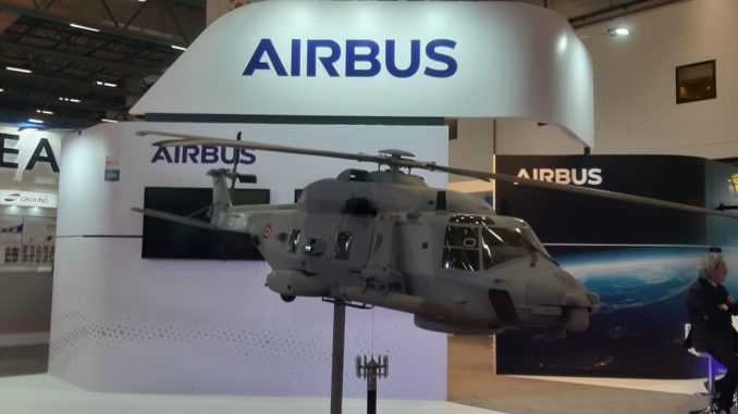 منصة عرض شركة إيرباص في IDEF 2019 (الأمن والدفاع العربي- صورة خاصة) شركة إيرباص