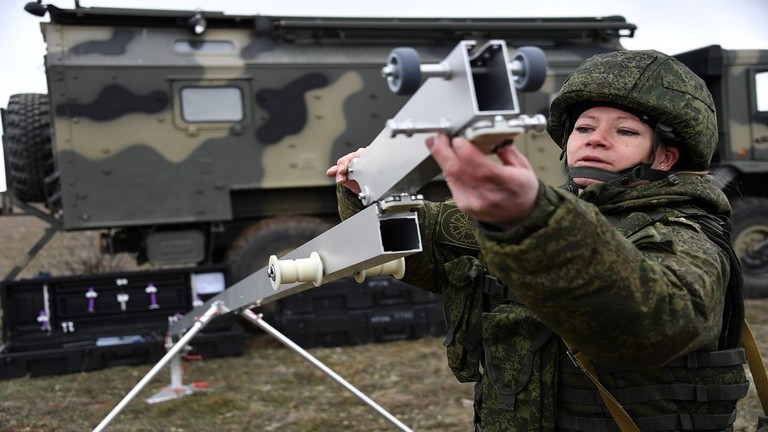 استخدام الدرونات في الجيش الروسي
