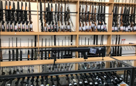 سلحة بمتجر في كرايستشيرش