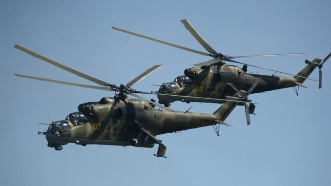 مروحيتي "مي-24" الروسية مروحيتي "مي-24" الروسية