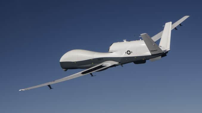 طائرة بدون طيار أميركية من طراز MQ-4C-Triton طائرة بدون طيار أميركية من طراز MQ-4C-Triton