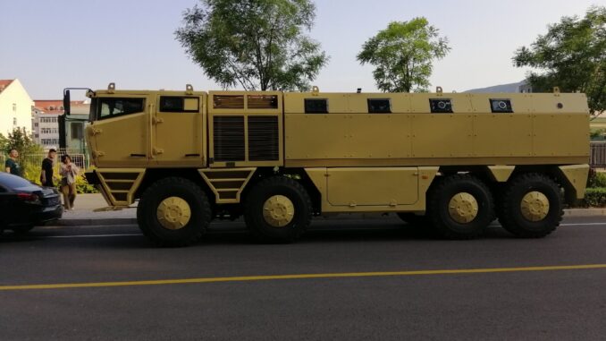 مدرعة TA2320 الصينية الجديدة (وكالة سبوتنيك) مدرعة صينية