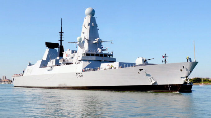 مدمرة HMS Defender مدمرة HMS Defender