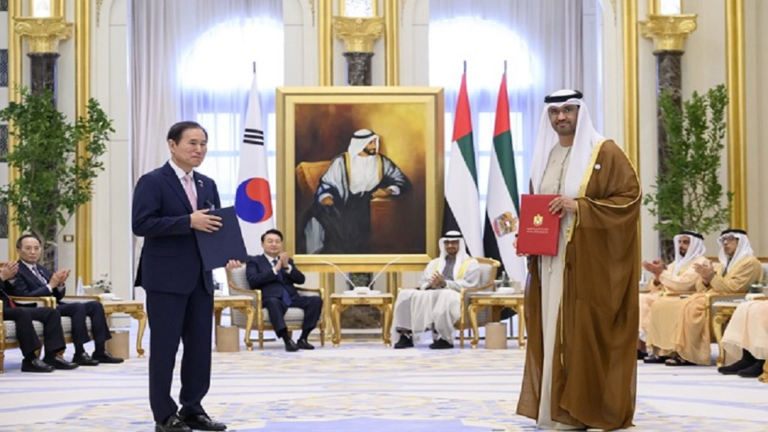 توقيع مذكرات تفاهم بين الإمارات وكوريا الجنوبية