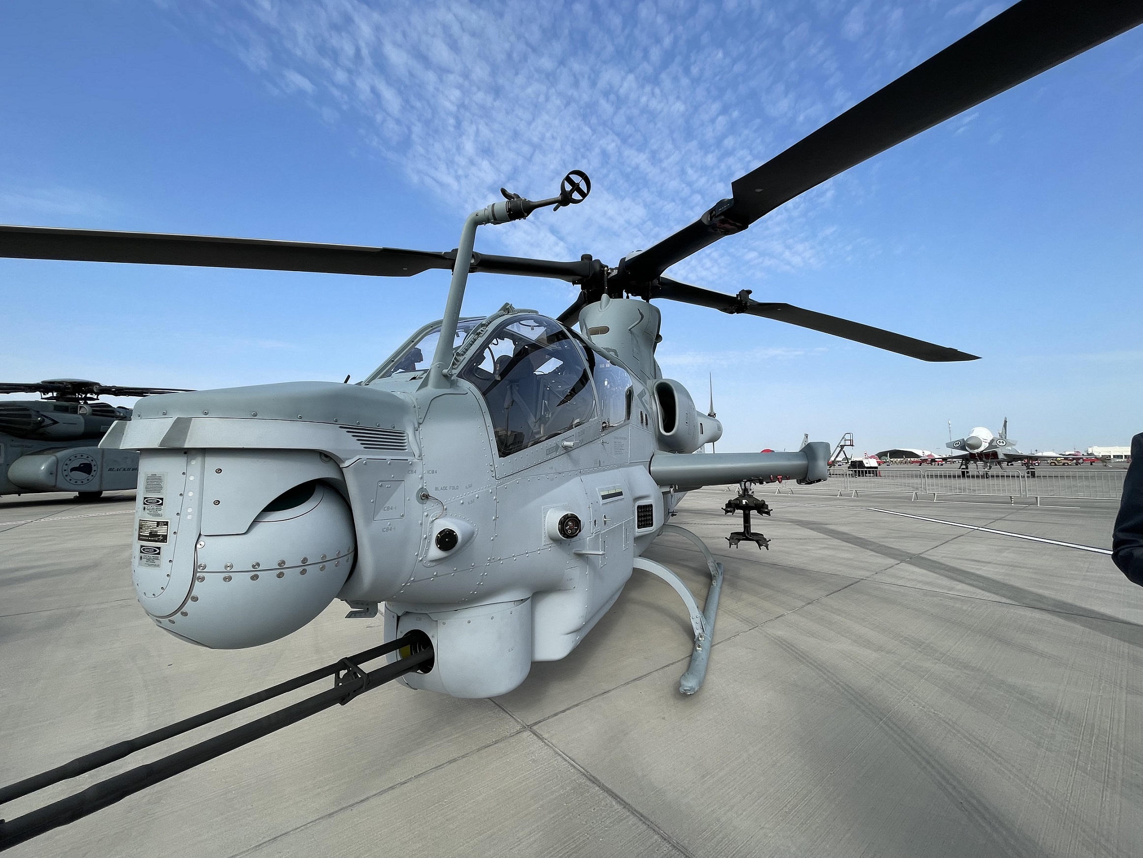 بيل AH-1Z في معرض البحرين الدولي للطيران