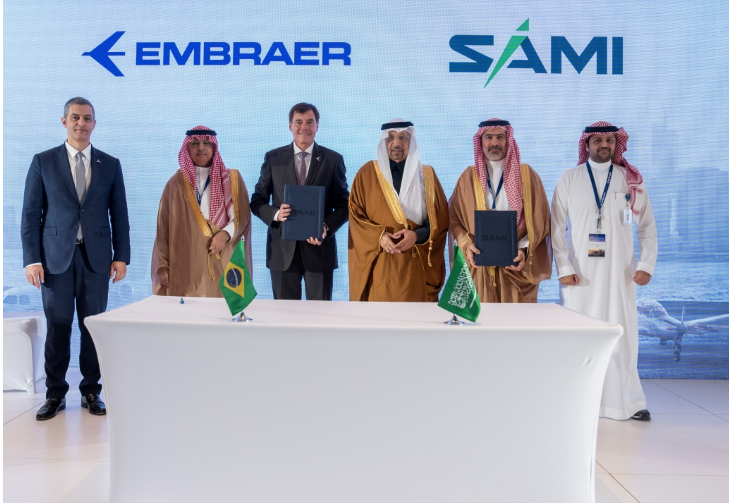 الشركة السعودية للصناعات العسكرية (SAMI) تتعاون مع شركة إمبراير البرازيلية للدفاع الجوي
