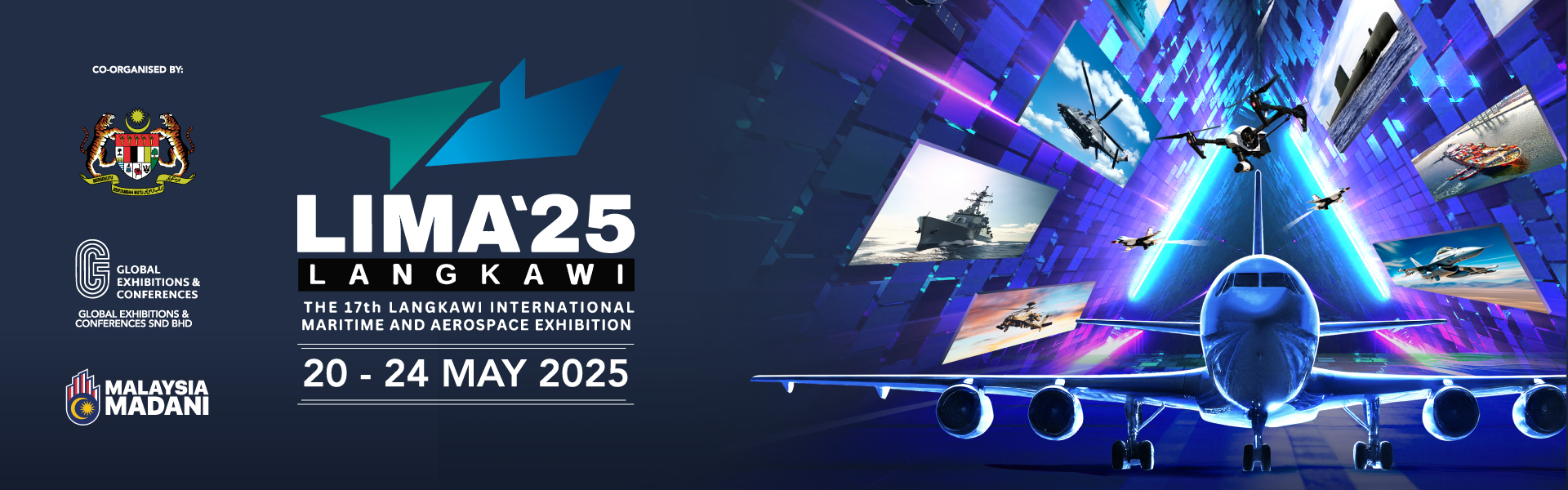 معرض “LIMA 2025” للملاحة البحرية والفضاء ينطلق غداً في ماليزيا