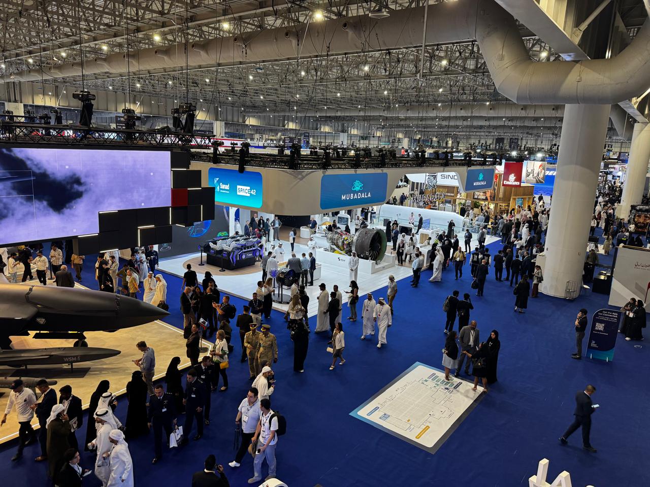 لقطات حصرية للأمن والدفاع العربي من معرض دبي للطيران 2025